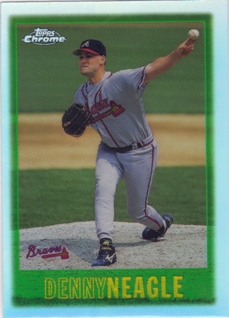 1997 Topps Chrome Refractors #157 Denny Neagle