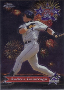 1997 Topps Chrome All-Stars #AS4 Andres Galarraga