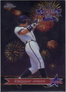 1997 Topps Chrome All-Stars #AS8 Chipper Jones