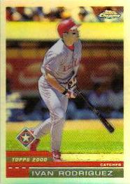2000 Topps Chrome Refractors #64 Ivan Rodriguez