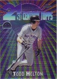 2000 Topps Chrome 21st Century #C10 Todd Helton