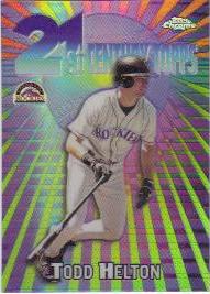 2000 Topps Chrome 21st Century Refractors #C10 Todd Helton