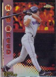 1999 Topps Chrome New Breed Refractors #NB7 Todd Helton