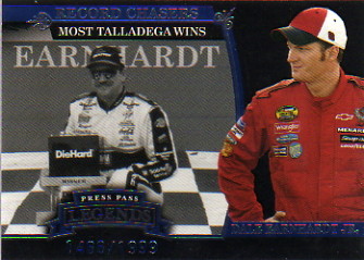 2006 Press Pass Legends Blue #B47 Dale Sr./Dale Jr. REC