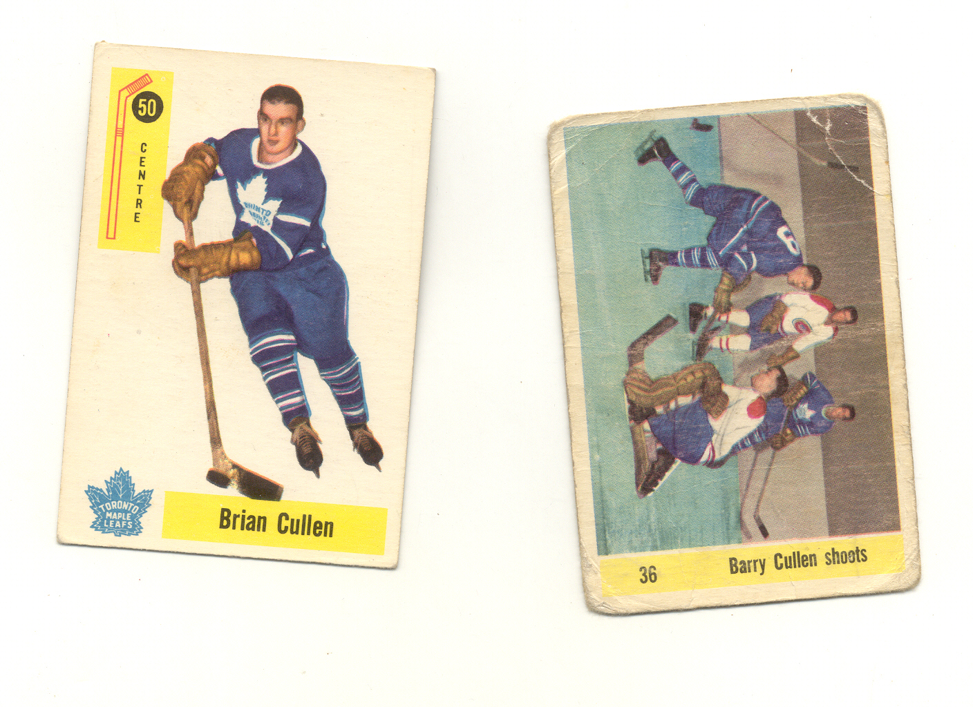 1958-59 Parkhurst #50 Brian Cullen