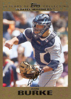 2007 Topps Update Gold #56 Jamie Burke