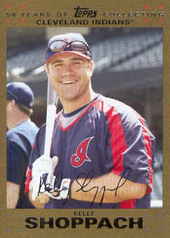 2007 Topps Update Gold #81 Kelly Shoppach