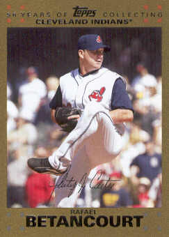 2007 Topps Update Gold #82 Rafael Betancourt