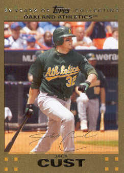2007 Topps Update Gold #123 Jack Cust