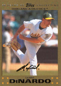 2007 Topps Update Gold #124 Lenny DiNardo