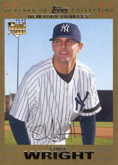 2007 Topps Update Gold #164 Chase Wright