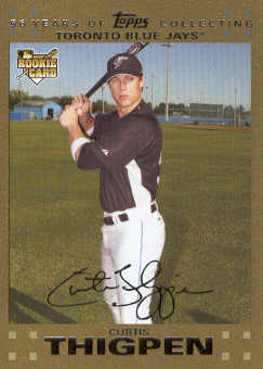 2007 Topps Update Gold #174 Curtis Thigpen