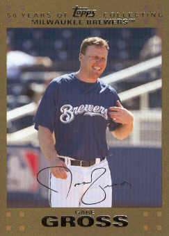 2007 Topps Update Gold #308 Gabe Gross