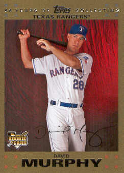 2007 Topps Update Gold #322 David Murphy