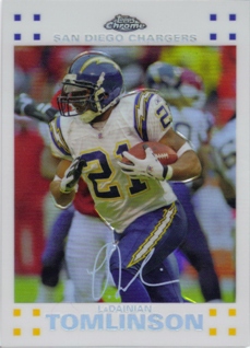 2007 Topps Chrome White Refractors #TC126 LaDainian Tomlinson