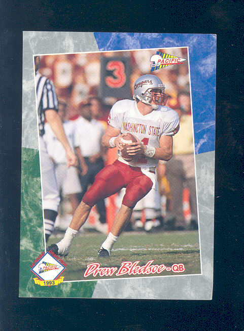 1993 Pacific #435 Drew Bledsoe RC