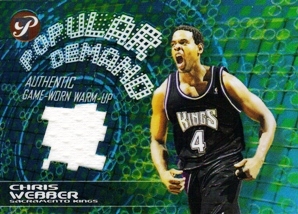 2002-03 Topps Pristine Popular Demand #PDCW Chris Webber
