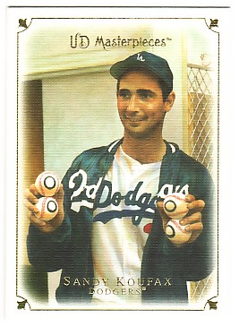 2007 UD Masterpieces #17 Sandy Koufax