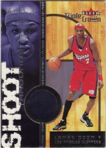 2000-01 Fleer Triple Crown Shoot Arounds #13 Lamar Odom
