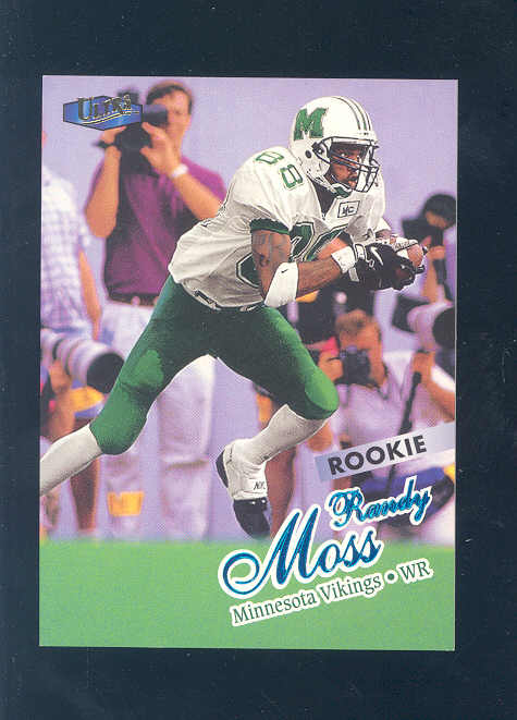 1998 Ultra #207 Randy Moss RC