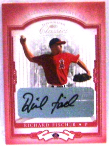 2004 Donruss Classics Significant Signatures Red #38 Richard Fischer/250