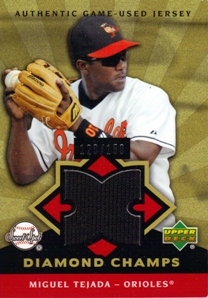 2004 Sweet Spot Diamond Champs Jersey #MT Miguel Tejada