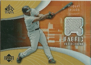 2005 Reflections Fabric Jersey #TE Miguel Tejada