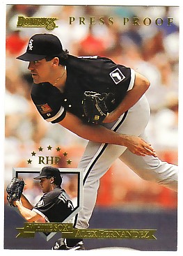1995 Donruss Press Proofs #259 Alex Fernandez