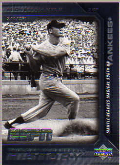 2005 Upper Deck ESPN This Day in Baseball History #BH6 Mickey Mantle