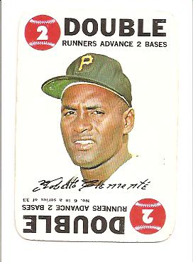 1968 Topps Game #6 Roberto Clemente