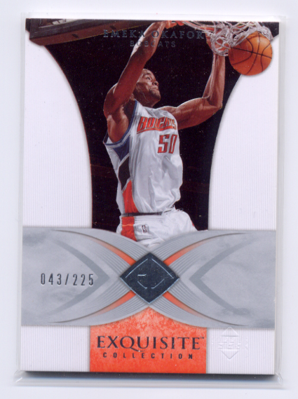 2006-07 Exquisite Collection #3 Emeka Okafor