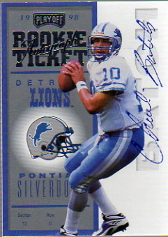1998 Playoff Contenders Ticket #85 Charlie Batch AU/500*