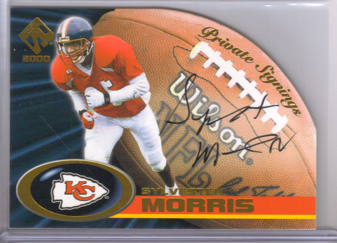 2000 Private Stock Private Signings #18 Sylvester Morris front image
