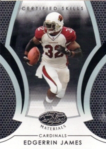 2007 Leaf Certified Materials Certified Skills #11 Edgerrin James