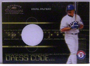 2003 Donruss Classics Dress Code #7 Rafael Palmeiro Jsy/425