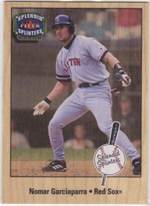 2003 Fleer Splendid Splinters Wood #4 Nomar Garciaparra