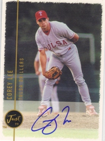 1999 Just Autographs #71 Corey Lee IM