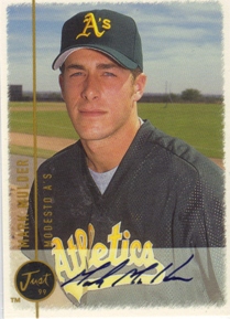 1999 Just Autographs #87 Mark Mulder JF