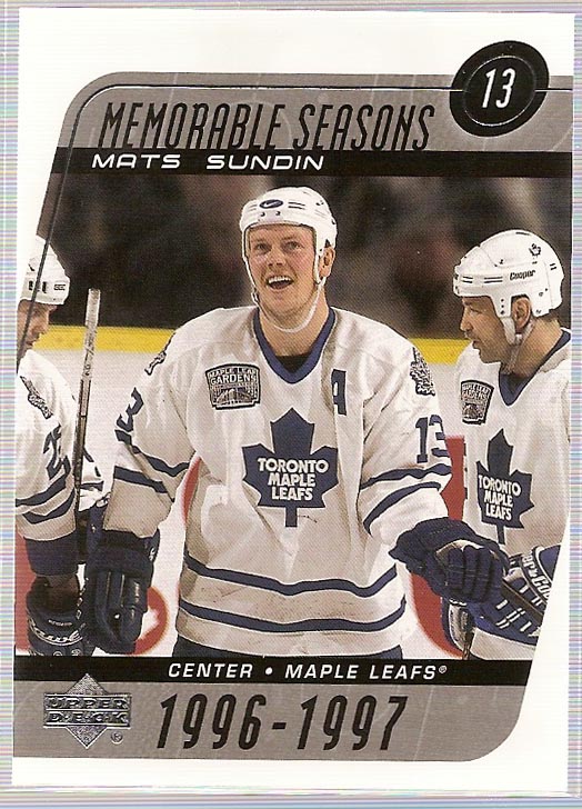 2002-03 Upper Deck #244 Mats Sundin MS