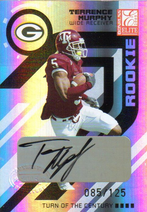 2005 Donruss Elite Turn of the Century Autographs #193 Terrence Murphy