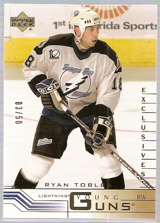 2001-02 Upper Deck Exclusives #440 Ryan Tobler
