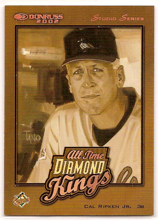 2002 Donruss All-Time Diamond Kings Studio Series #2 Cal Ripken