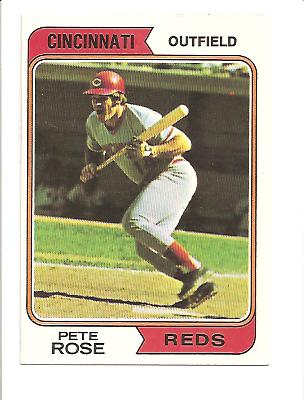 1974 Topps #300 Pete Rose