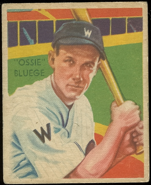 1934-36 Diamond Stars #71 Ossie Bluege (35G)