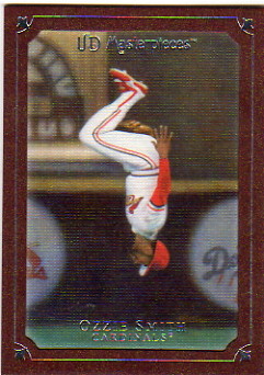 2007 UD Masterpieces Bronze Ore #19 Ozzie Smith