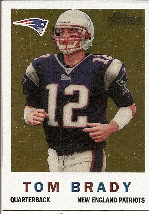 2005 Topps Heritage Foil #THC43 Tom Brady