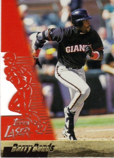 1996 Topps Laser #37 Barry Bonds
