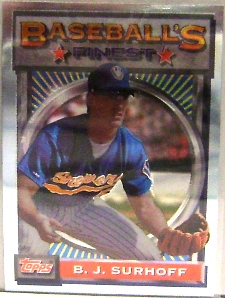 1993 Finest #8 B.J. Surhoff
