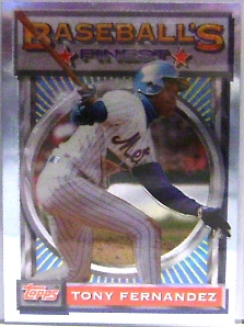 1993 Finest #36 Tony Fernandez