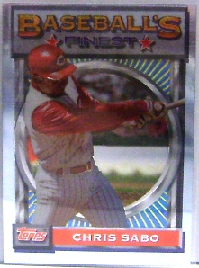 1993 Finest #39 Chris Sabo